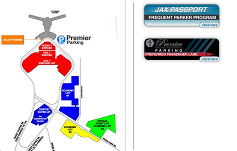 jax parking map | Airport Parking Guides