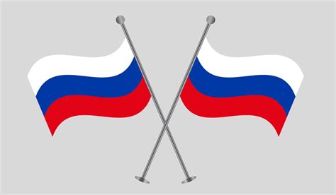 Russia flag design. Russia national flag vector design set. Russia flag ...