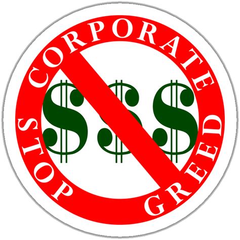 Corporate Greed Quotes. QuotesGram