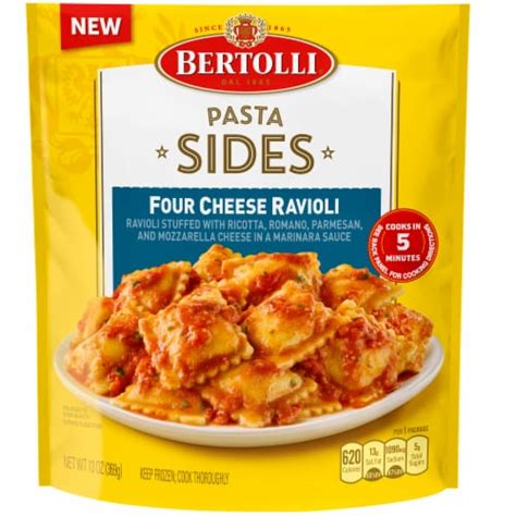 Bertolli® Pasta Sides Four Cheese Ravioli, 13 oz - Fry’s Food Stores