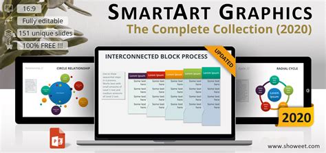 PowerPoint SmartArt Graphics - The Complete Collection (2020)