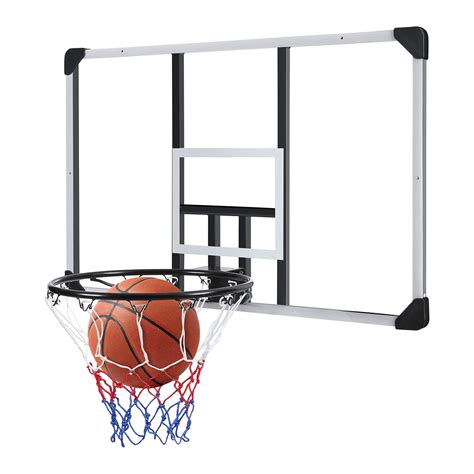 "MaxKare 44"" Wall-Mount Basketball Backboard & Rim Combo, Indoor ...