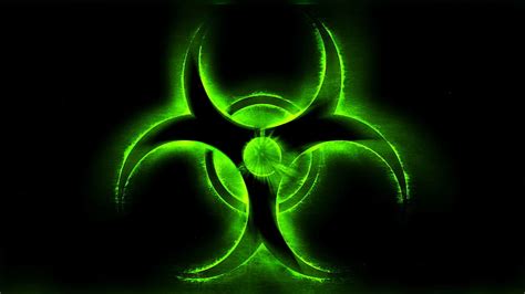 Biohazard Symbol Wallpaper