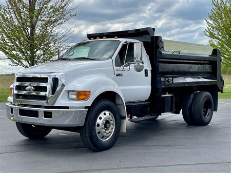 Used 2007 Ford F750 Super Duty Dump Truck - CAT DIESEL - Automatic ...