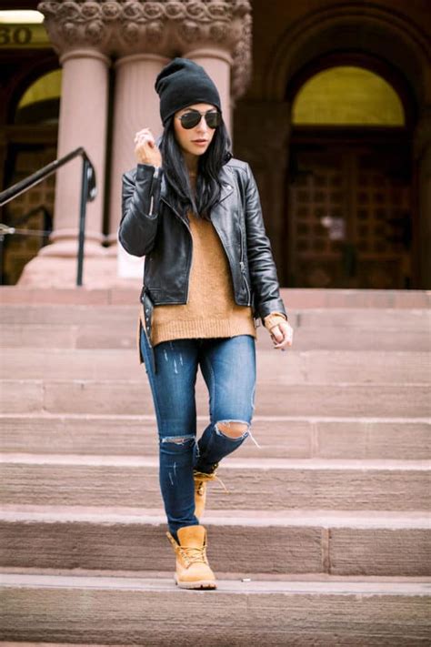 How To Style Your Yellow Timberland Boots In Some Fantastic Ways This Winter - ALL FOR FASHION ...