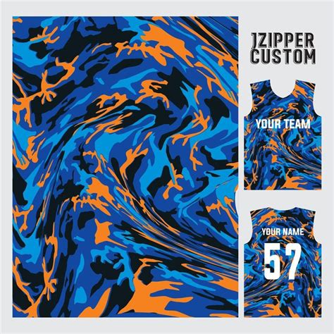 vector pattern jersey design for sport sublimation printing | Vector ...