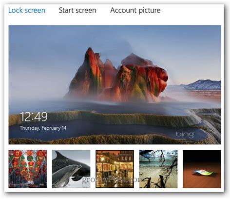 Make Bing Images Your Windows 8 Lock Screen Background