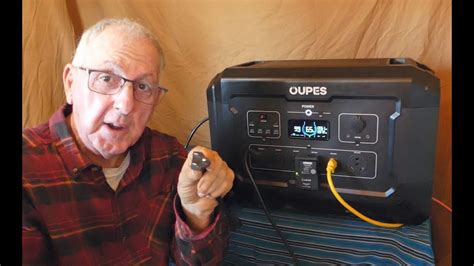 Powering my offgrid cabin with the Oupes Mega 5 Solar Generator - YouTube