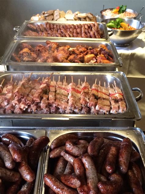 BBQ Buffet | Wedding buffet food, Buffet food, Reception food