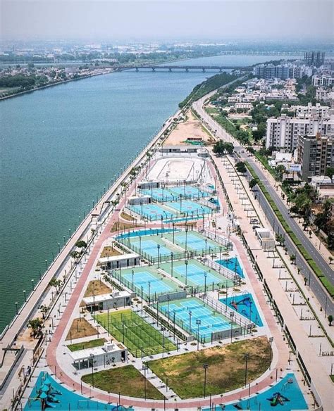 Sports Complexes at Sabarmati Riverfront by AMC near completion | DeshGujarat