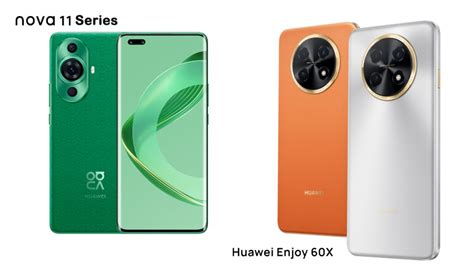 HUAWEI nova 11, 11 Pro, 11 Ultra and Enjoy 60X announced