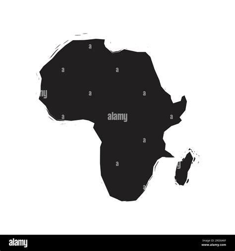 African continent map abstract logo, africa travel and tours. With vector design concept Stock ...