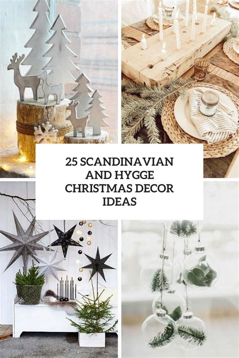 25 Scandinavian And Hygge Christmas Decor Ideas - Shelterness