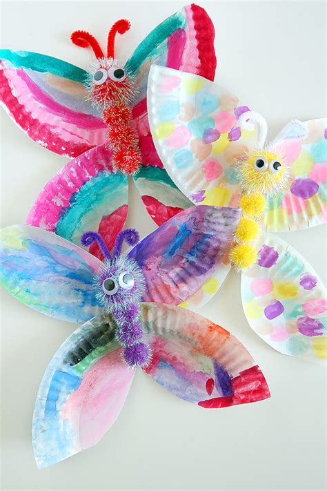 Butterfly Craft for Kids - Eighteen25