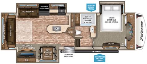 318RST | Grand design rv, Fifth wheel, Floor plans