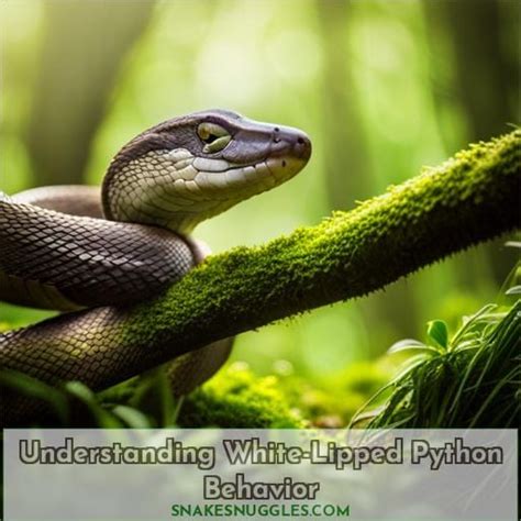 White-Lipped Pythons: Size, Behavior, and Feeding Habits