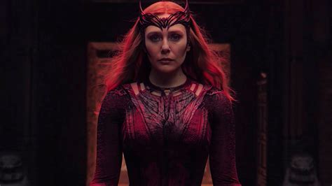 Elizabeth Olsen as Wanda Maximoff in Doctor Strange in the Multiverse of Madness - Marvel ...