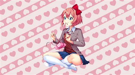 Sayori DDLC Wallpapers - Wallpaper Cave