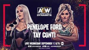 Tay Conti vs. Penelope Ford Added to 100th AEW Dynamite | 411MANIA