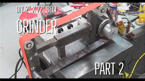 DIY 2 x 72 belt grinder part 2