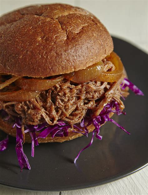 Pulled Brisket Burger | Brisket Burger Recipes - Jamie Geller