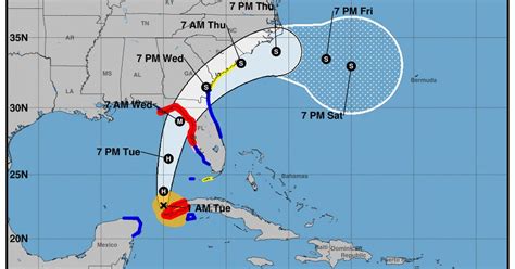 Hurricane Idalia tracker: New maps show major storm's path as it's set ...