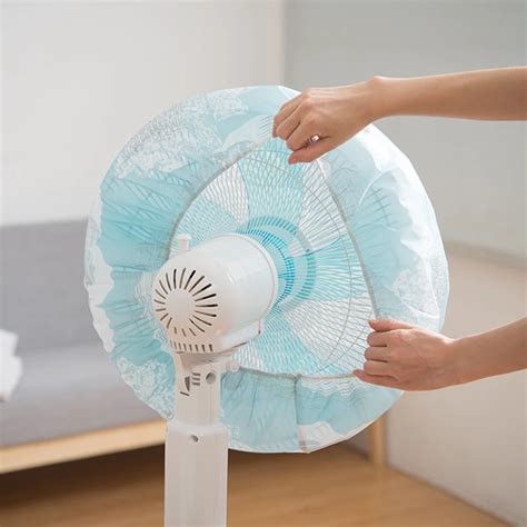 2018 NEW Washable printed fan cover floor fan security protection waterproof dust cover towel ...