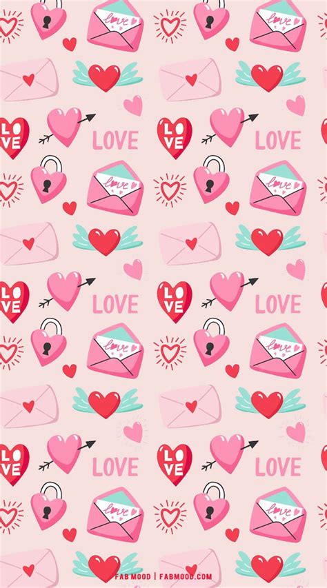 Pink Love Letter Valentines Wallpaper 1 - Fab Mood | Wedding Color, Haircuts & Hairstyles ...