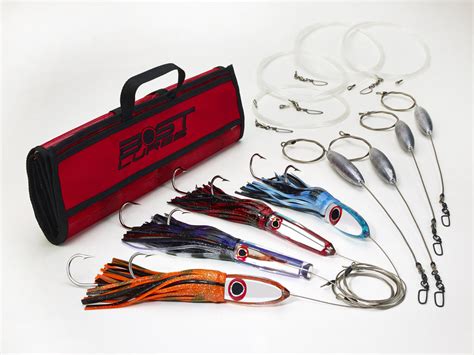 Bost Lures Mirrored Wahoo Heavy Tackle Trolling Lure Pack