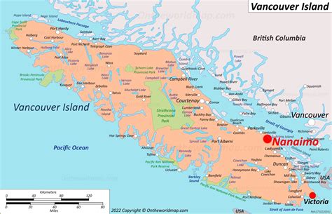 Nanaimo Map | British Columbia, Canada | Detailed Maps of Nanaimo