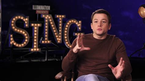 Sing "Johnny" Taron Egerton Interview - YouTube