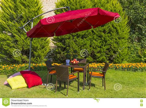 Garden furniture stock image. Image of chairs, england - 80902143