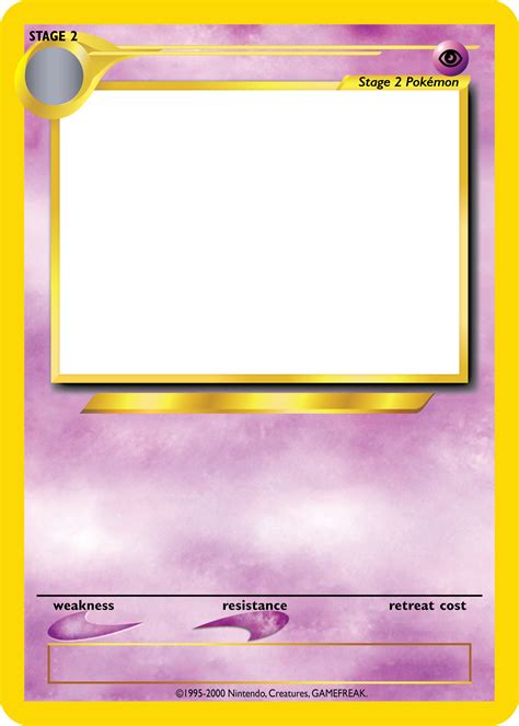 Pokemon TCG Blanks: Neo (Jumbo) - Stage 2 by icycatelf