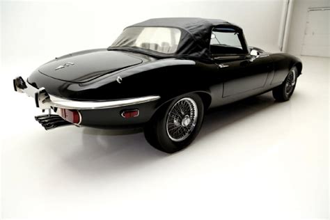 1973 Jaguar XKE Convertible Triple Black