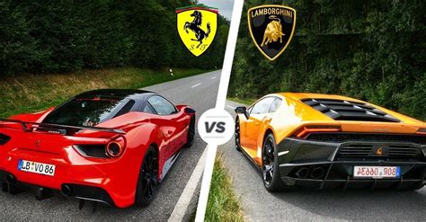 Ferrari vs Lamborghini: Who Makes The Best Supercars?