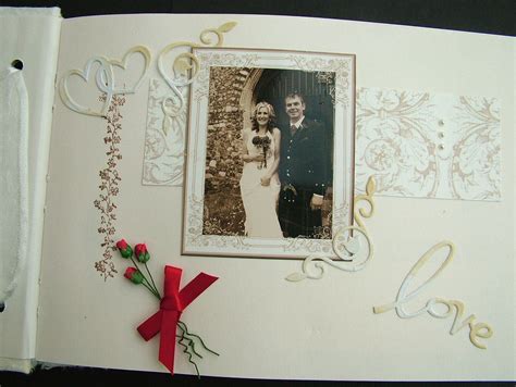 Daizy-Mae-Designs: Wedding scrapbook album