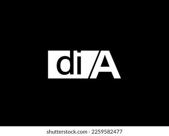 Dia Logo Graphics Design Vector Art Stock Vector (Royalty Free ...