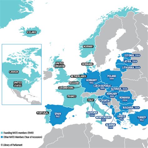 Map Of Nato Countries In Europe – Topographic Map of Usa with States