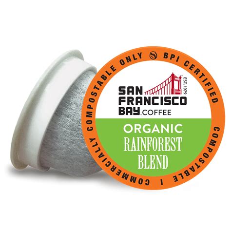 San Francisco Bay Organic Rainforest Blend One Cup Coffee Pods - Walmart.com