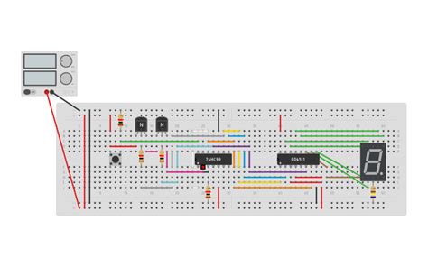 Circuit Design 7 Segment Counter 555 Clock Tinkercad - vrogue.co