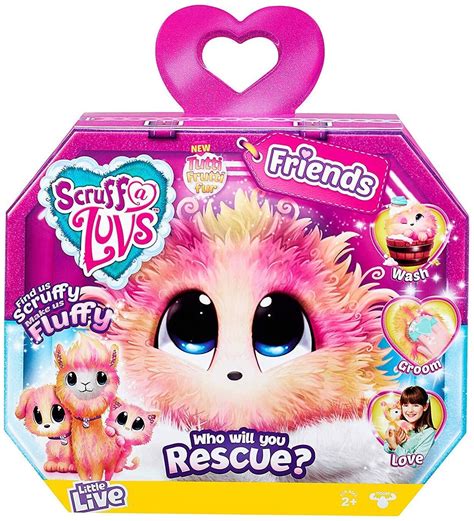 Scruff A Luvs Friends Tutti Frutti Fur Rescue Pet - Little Live