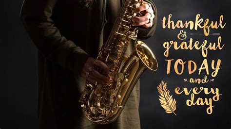 Thanksgiving Music Mix | Calming Saxophone Instrumental | Give Thanks ...