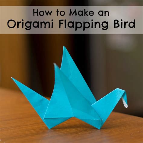 Origami Flapping Bird - ResearchParent.com