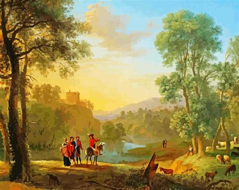 Classical Landscape Paint By Numbers - Painting By Numbers