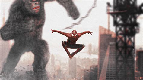 1920x1080 Spider Man V Godzilla Laptop Full HD 1080P HD 4k Wallpapers, Images, Backgrounds ...