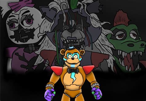 Just got afton ending in FNaF sb. so i made fan art : r/fivenightsatfreddys