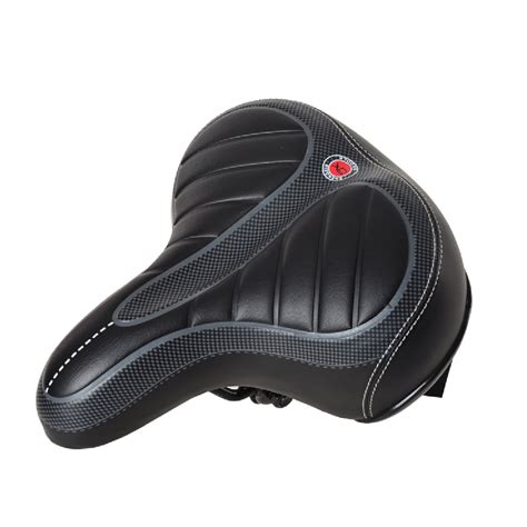 Comfortable Bike Seat, Wide Big Bum Soft Gel Cushion MTB Cycling Bicycle Soft Pad Saddle Seat ...