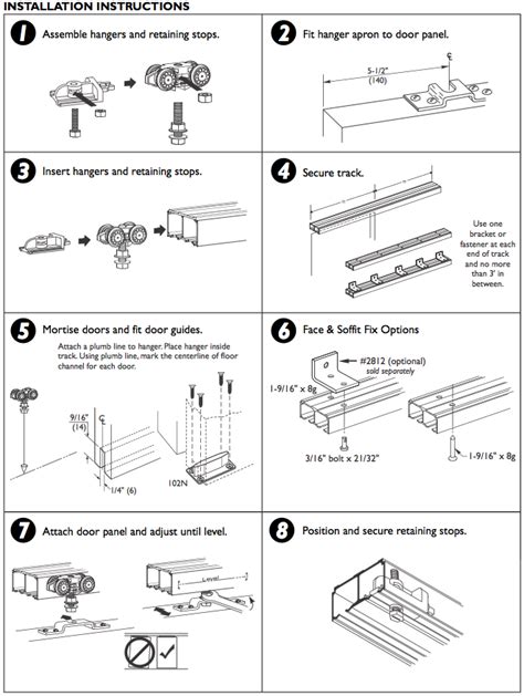 Bypass Track Sliding Door Series, 200 Lbs. | Trademark Hardware