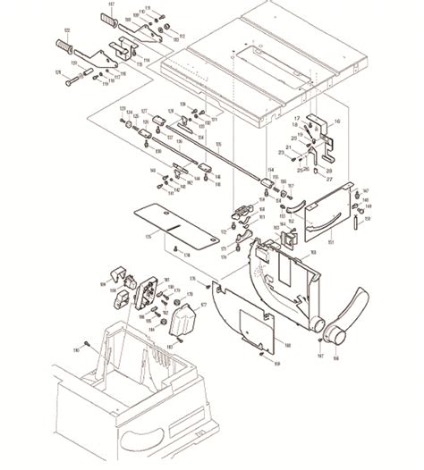 Makita 2705 Parts - 10 Inch Table Saw - Makita Table Saw Parts - Makita ...