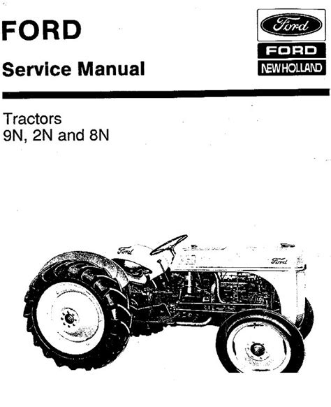 Ford 8n Service Manual Pdf Download - mototree